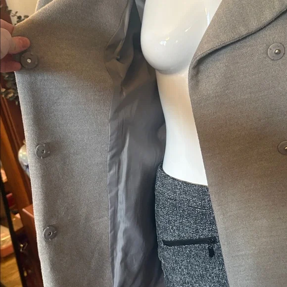 H&M size 8, heavy!!! Elegant Women's Belted Coat - Picture 7 of 9